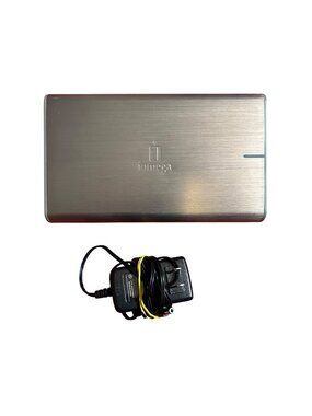 Iomega External Hard Drive 12V LDHD-UP w/ Power Adapter Brushed Aluminum USB 2.0
